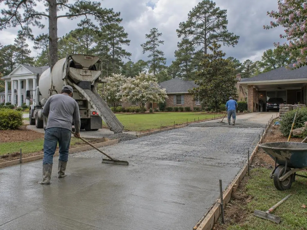 Concrete Driveways in Macon, GA